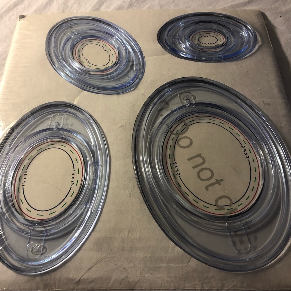 Creative Memories Oval cutting system NOS